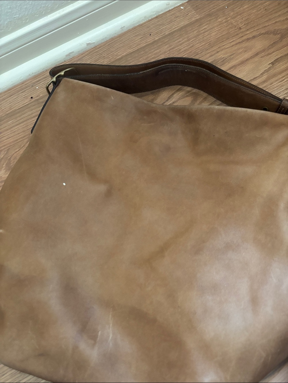 Coach Brown Leather Shoulder Hobo - Picture 4 of 6